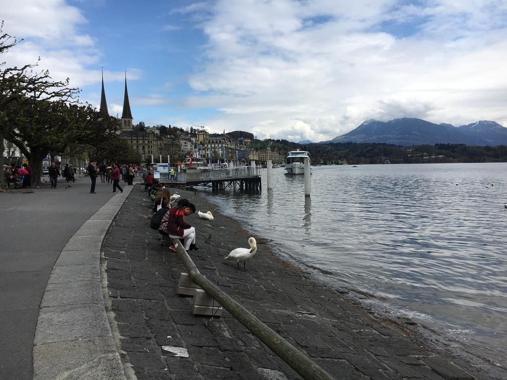 Hotel Falken Luzern Exteriör bild